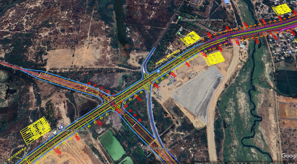 Panjapur Elevated Corridor, * Soil Test completed * Length - 4+ km * 4 Lane bridge * Pedestrian subway for IBT & Truck Terminal
