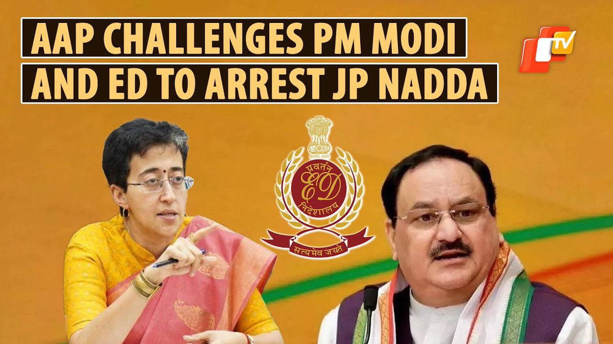 ED will find the truth n will arrest <a href="/JPNadda/">Jagat Prakash Nadda</a> ji
Meanwhile be ready to say SORRY as you might get Defamatory Notice frm BJP Headquarters
<a href="/ArvindKejriwal/">Arvind Kejriwal</a> has record of more than 100 sorrys
Chilao mat. Proof dihkao
<a href="/AtishiAAP/">Atishi</a> <a href="/AamAadmiParty/">AAP</a>

<a href="/HarbirSinghSuri/">🚩Harbir Singh Suri _ हरबीर सिंह सूरी_JAI SRI RAM!</a> <a href="/Dushman87833157/">Dayavan Hindu</a>