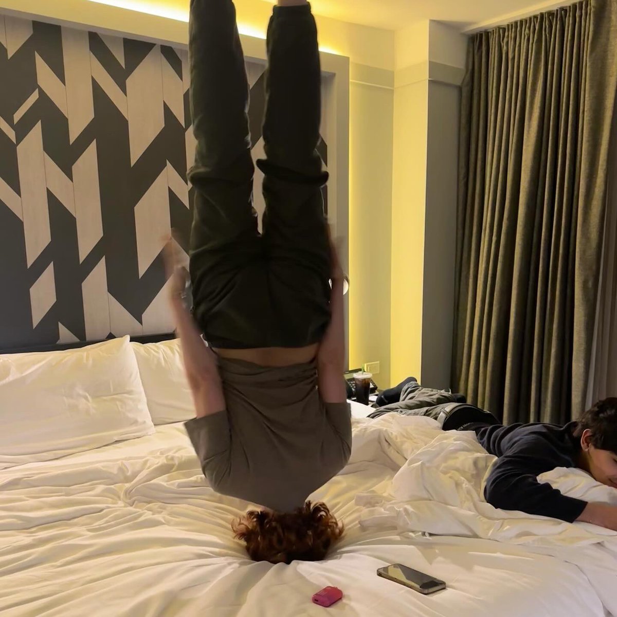 Drenching this dry fucker in powerade and then he comes back to life and hes chill as hell and then two latina scientists chill with us while me and him play 2k24