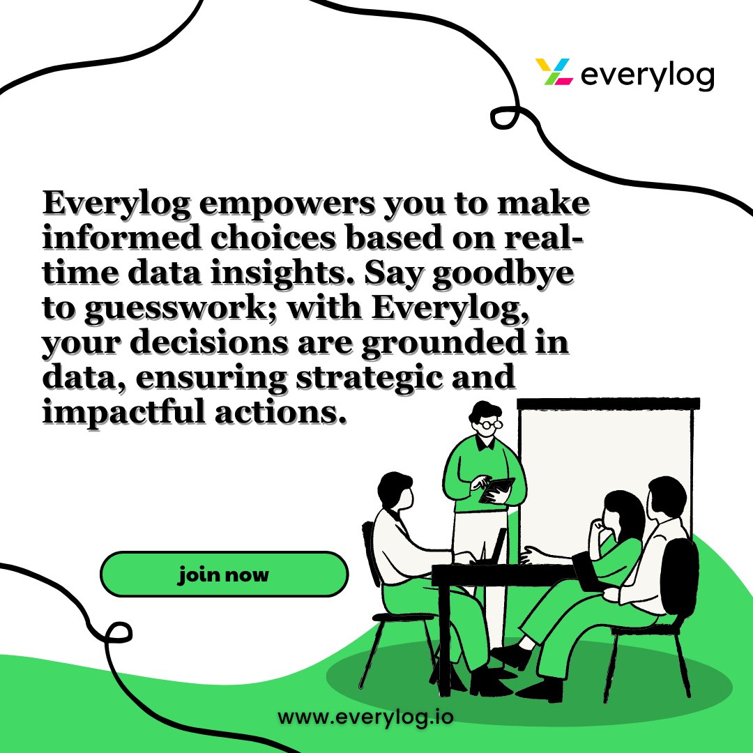 Everylog empowers you to make informed choices based on real-time data insights. Say goodbye to guesswork; with Everylog, your decisions are grounded in data, ensuring strategic and impactful actions. #SaaS #BusinessGrowth #business #developer