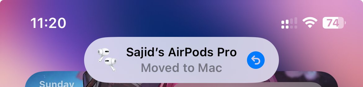 After the recent updates to #macOS and #iOS, #AirPods connecting to #Mac is significantly faster compared to #iPhone. I think it should be the other way around, or we should have the option to choose which device to prioritize when connecting. #Apple