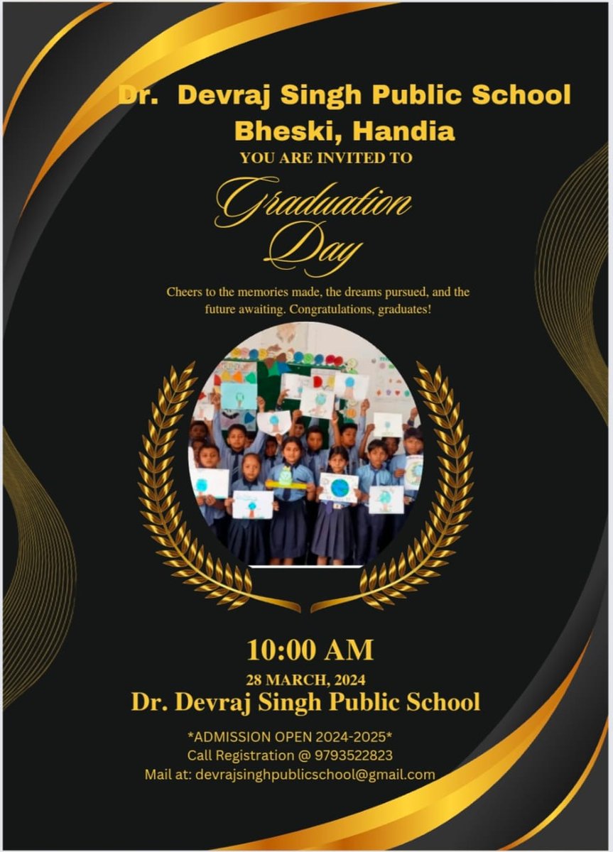 Dr. Devraj Singh Public School-Bheski, Handia,PRYJ tweet media