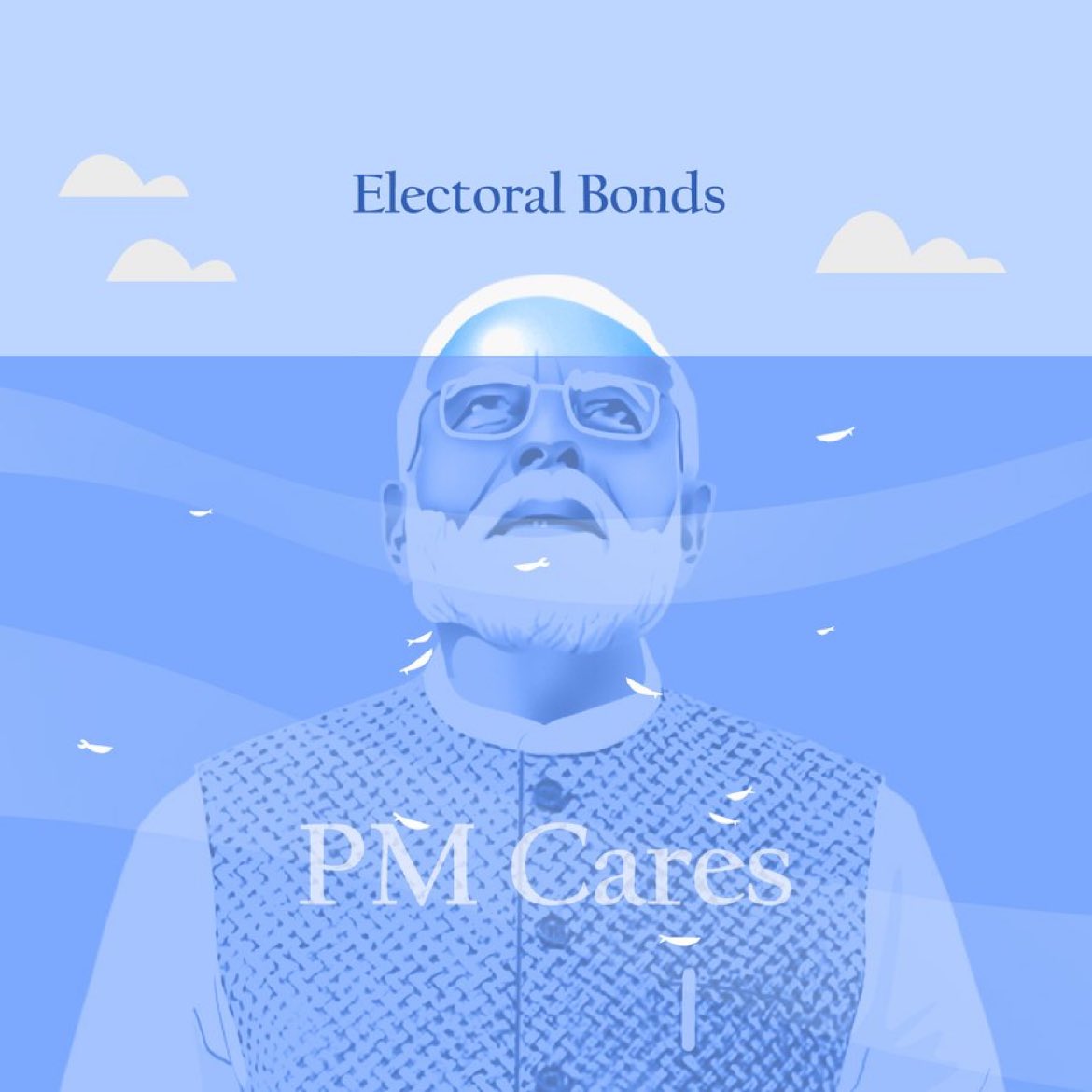 Electoral Bond Scam: 
Tip of the iceberg.....!!

#ElectoralBondScam 
और
#PMCareScam ही है 
#ModiKiGuarantee .... 🤦🏻