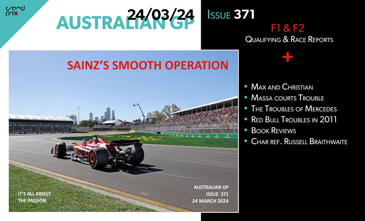 Issue 3⃣7⃣1⃣ #F1 #F2 #F3 #Racing #Motorsport #F1 #ausgrandprix +🇦🇺 Subscribe/Buy a single issue ➡️ bit.ly/4asadO8 Subscribers' area ➡️ bit.ly/3ROFTWH