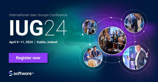 Are you registered for our IUG Conference? Our 2024 agenda is LIVE and we are so excited! Join us and @Software AG in Dublin, Ireland, Apr 9-11 for incredible insights from industry leaders for a unique agenda that is tailored especially for our customers! bit.ly/43ytnyH