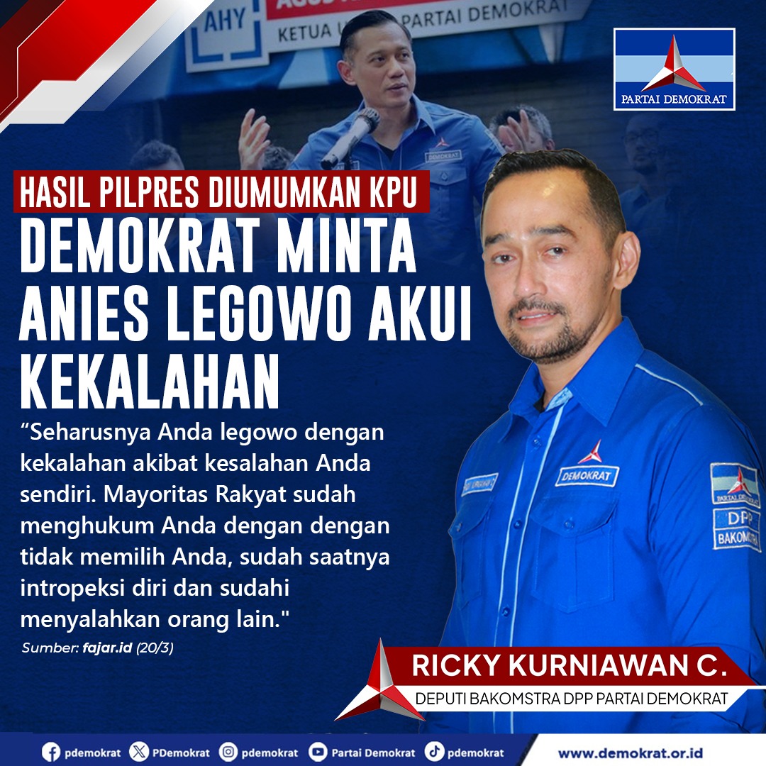 Partai Demokrat tweet media