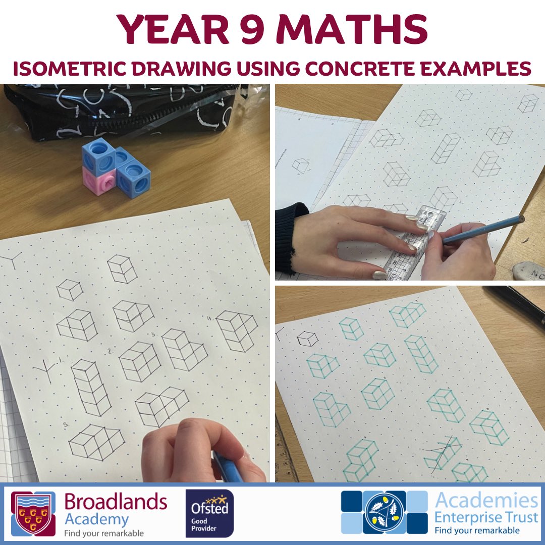 LiftBroadlands's tweet photo. Maths 🧮 
This term the maths department have been exploring the use of concrete examples. 
Multi-link cubes and double sided counters were just a few resources looked at across different topic areas. 
#lifeataet #oneaet #professionaldevelopment #mathsmanipuatives https://t.co/1Eb8YMGjsj