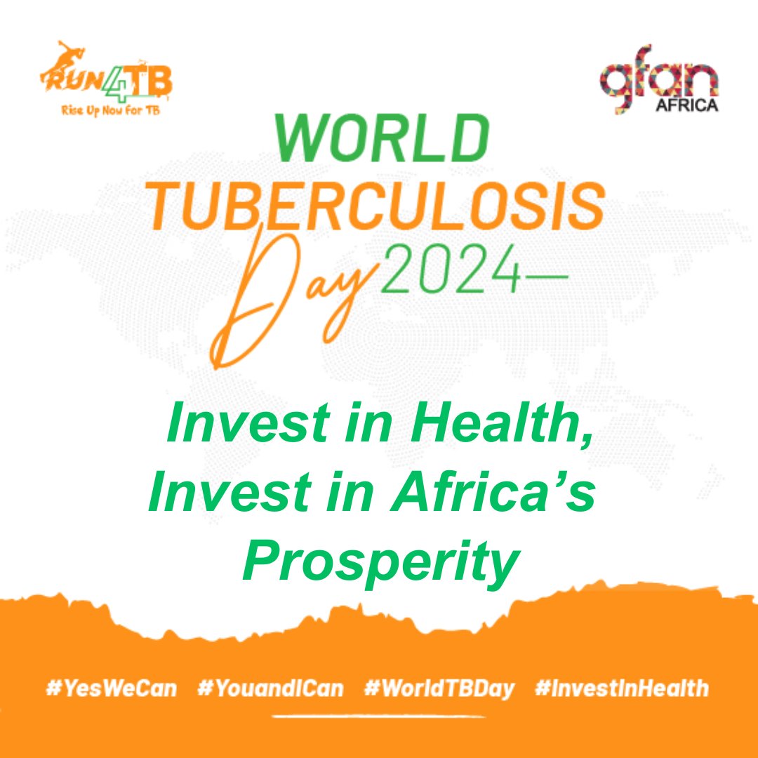 🌍 Health is a universal human right, not a privilege. Let's invest in Africa's prosperity by ensuring sustainable domestic health financing for TB R&D now! #HealthForAll #InvestInHealth #EndTB #YesWeCan #YouandICan #WorldTBDay #InvestInHealth #MeetTheTarget #AUTBDay