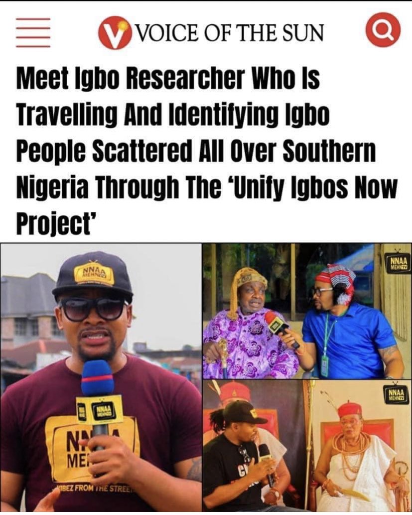 Join me on “X SPACE” today by 07:30 PM (Nig. Time). “The Unify IGBOS Now Project” Follow: @unifyigbosnow #unifyigbosnow