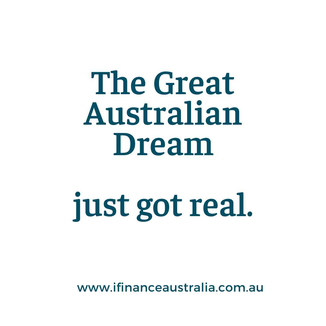 iFinanceAust's tweet photo. The ""Great Australian Dream"" refers to the longstanding aspiration of owning a home—a significant part of Australian culture. 
Visit our website at https://t.co/ObmYSGfdG5 and let us help you navigate the path to homeownership. 

#iFinanceAustralia #GreatAustralianDream https://t.co/9xjAT5geIT