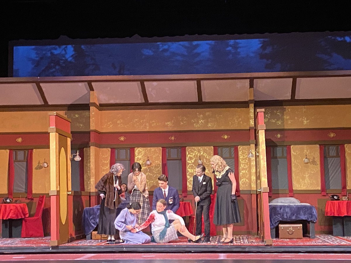 As a trustee, I enjoy watching our students perform and showcase their skills and hard work!!
Tonight I attended the play, “Murder on the Orient Express” at Aragon High School. Actors and crew were amazing!!