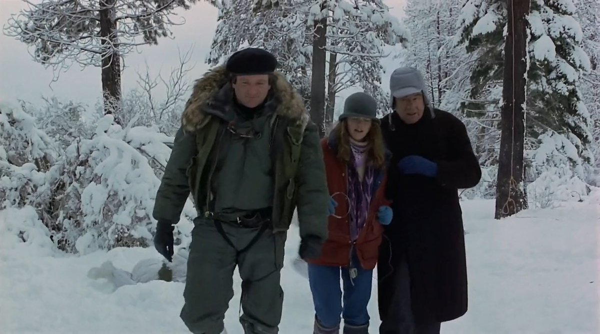 mymoviecaps's tweet image. Film:#TheSurvivors (1983)
Director:#MichaelRitchie
Cast:#WalterMatthau #RobinWilliams #JerryReed
#KristenVigard

Having  both lost their jobs, two strangers become unlikely friends after a run  in with a would be robber, who is actually a hitman with a grudge  against the two.