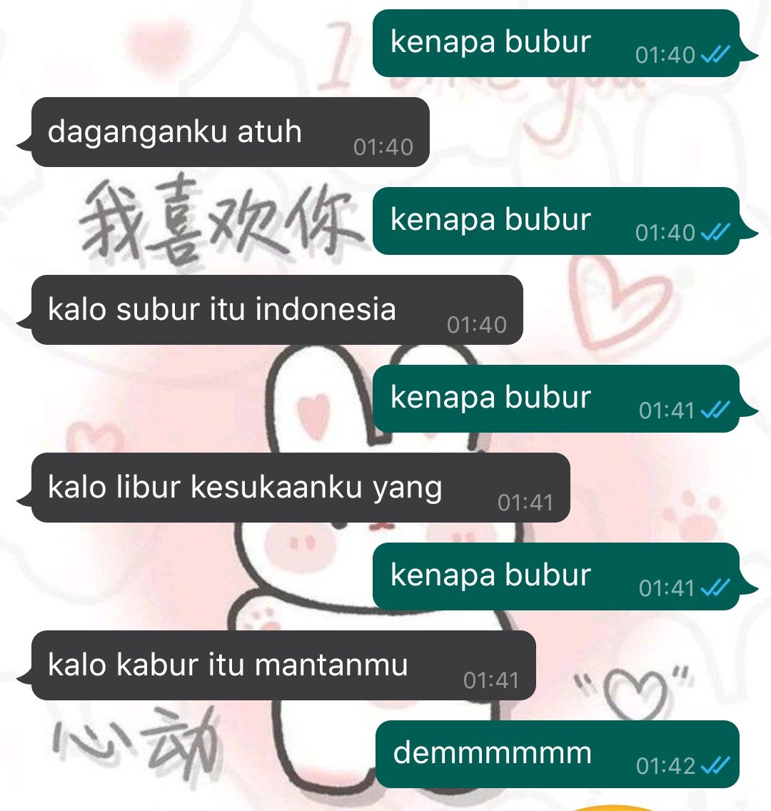 acarinadeww's tweet photo. - kenapa bubur?

#jangkku #icytokkie few tweet au

; acarinadeww https://t.co/Ojmwl4Hb8n