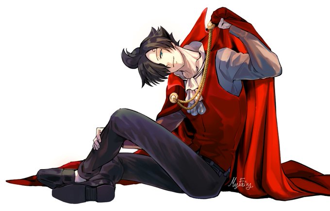 「belt red cape」 illustration images(Latest)