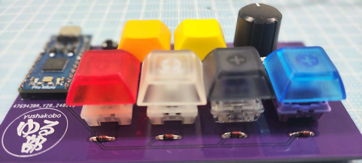 遊舎工房の「マクロパッドPolePole6キットを組み立ててみよう！」に参加しました。
#遊舎工房 #遊舎工房ゆる部