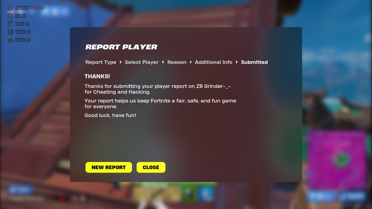 put mass reports in the first place zb asia zb grinder-_- you stupid and kid with cheats