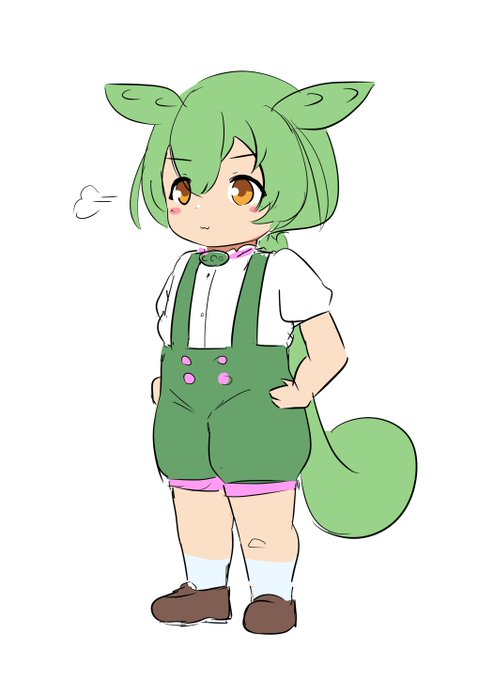 前描いたぷにぷにずんだもんみて 