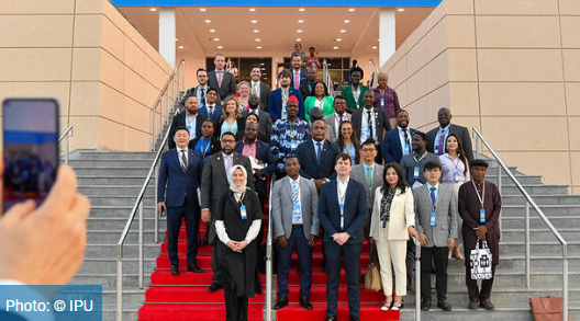 #IPU's Forum of #YoungMPs will meet today during the #IPU148 Assembly to assess recent developments in #youth participation in #parliaments. Led by @BGIPU🇬🇧 MP @DanCardenMP, meet the Board of the Forum of Young Parliamentarians. ➡️ipu.org/FYP