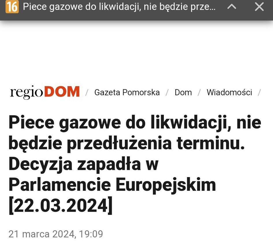 Od 2027 r. zakazane będą wymiany pieców na piece gazowe. Dostępne mają być wyłącznie pompy ciepła, których cena wraz z zainstalowaniem waha się od 60 do 100 tys. zł. Dziwnym trafem gaz przestał być „eko” po wysadzeniu NS2, a największym producentem pomp ciepła w UE są Niemcy.