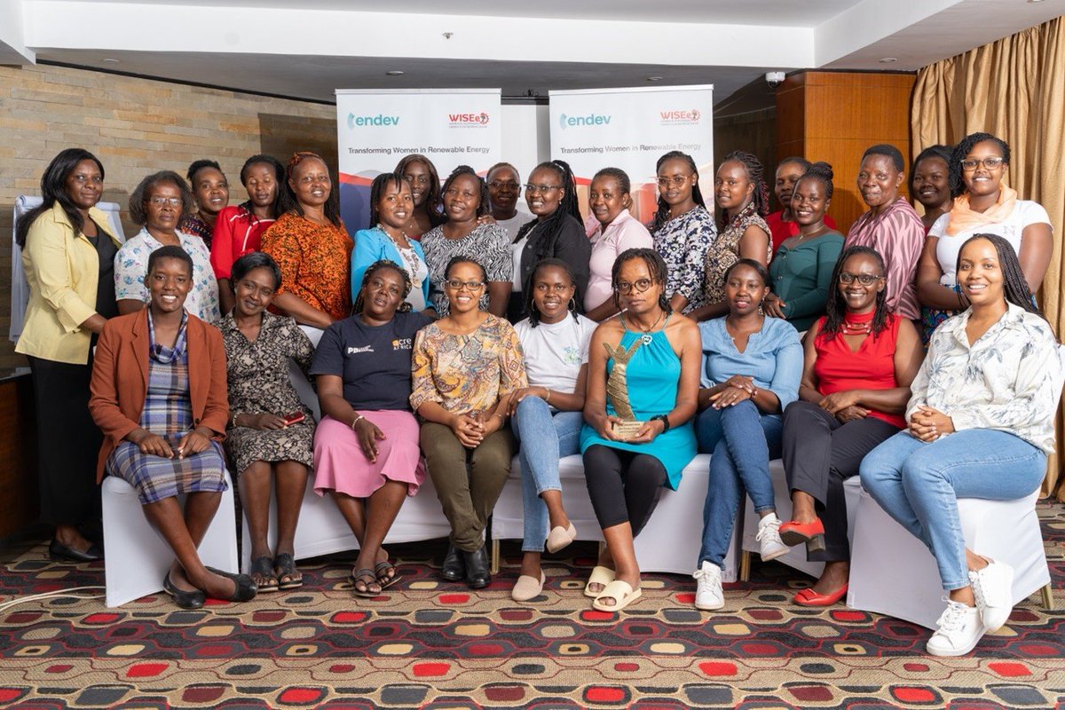 Breaking barriers and Empowering Women! 🌟 With the support of @giz_gmbh #Kenya, WISEe has trained 50 women in #Nairobi under the Transforming Women in Renewable Energy project! The training focused on #entrepreneurship, #empowerment, and #leadership!