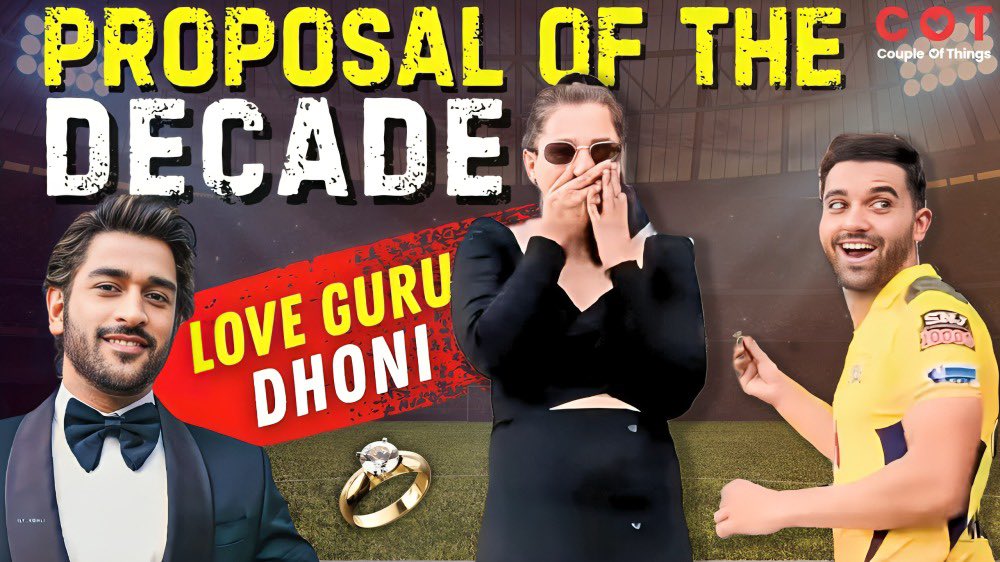 MS Dhoni was the Love Guru Behind This VIRAL PROPOSAL ❤️ CSK Swing King DEEPAK CHAHAR & his Wife JAYA Spill the beans on thr LOVE STORY WATCH here : appopener.com/yt/70w4cy7xm #IPL2024 #MSDhoni #CSK