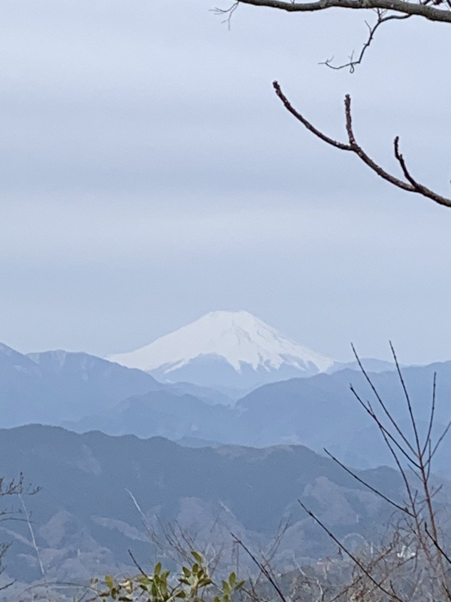 NaoyaAkai's tweet photo. ちょい曇天ですが、めげずに花粉の中を高尾山ウォーキング☁️ ビューも素敵で、今週もしっかり運動出来たことを富士山にも感謝感謝です🏃‍♀️🌋 ・・で今日のビックリ事件は山頂で同僚の某高橋智美さんとばったり出会って、出会う前に声かけられて悲鳴あげたこと‼️ あーびっくりしたー笑笑💕 https://t.co/VIkyGNp0q1