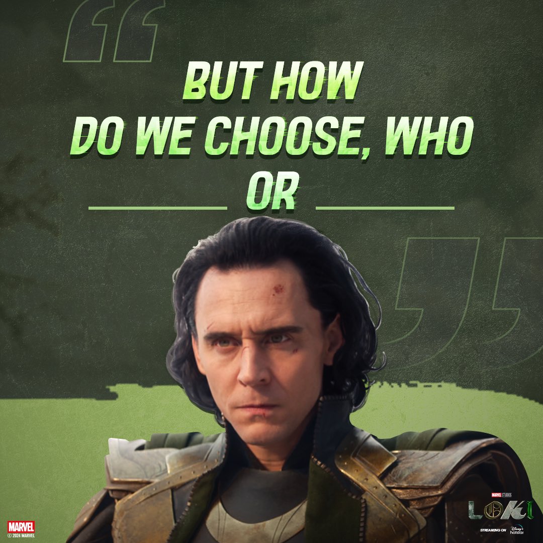 Loki once said…. 🤔 (Wrong Answers Only)