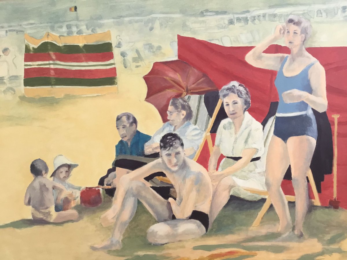 Iets heel anders: mijn echtgenote doet mee aan een kunstwedstrijd. Indien u dit werk mooi vindt, kan of mag u voor haar stemmen. (Klikken op de link ⬇️). Vrijblijvend hé.