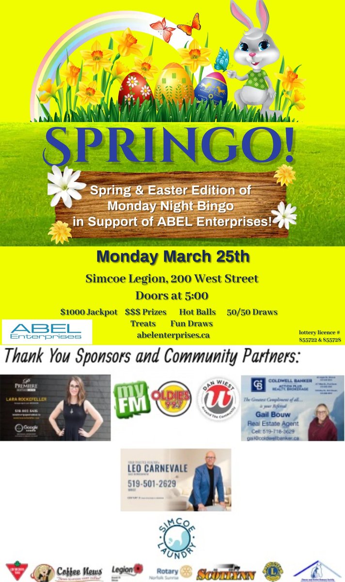 TOMORROW! 

REMINDER - THERE IS NO SEAT SAVING FOR SPECIAL EDITION BINGOS! 

IT IS FIRST COME, FIRST SERVED! 

We will hit capacity, and in order to manage the numbers we see on Special Edition nights, we can't allow for seat saving.