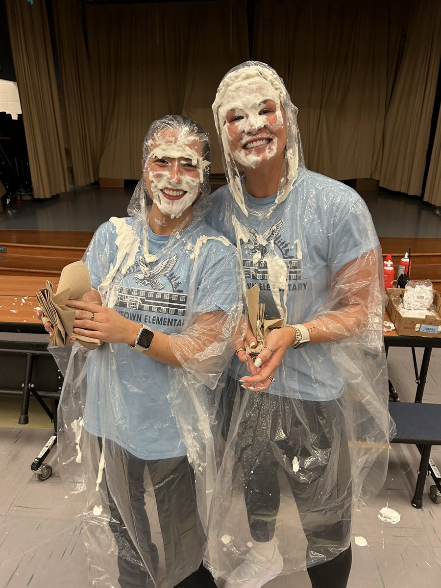 Student attendance incentive pie a teacher was a success!