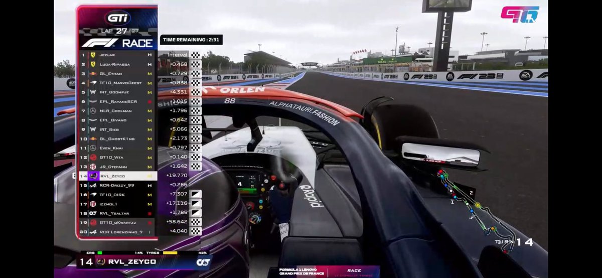 Mat_Djs's tweet image. .@GranTrack10 GTI France 🇫🇷 

Q: P5
R: P3

I finish with a podium. good race with good overtakes. Sadly we lost title, but we won this championship on track. Sometimes you need to be vicious off the track to win. Thanks to GT10 for the organisation, it was amazing !