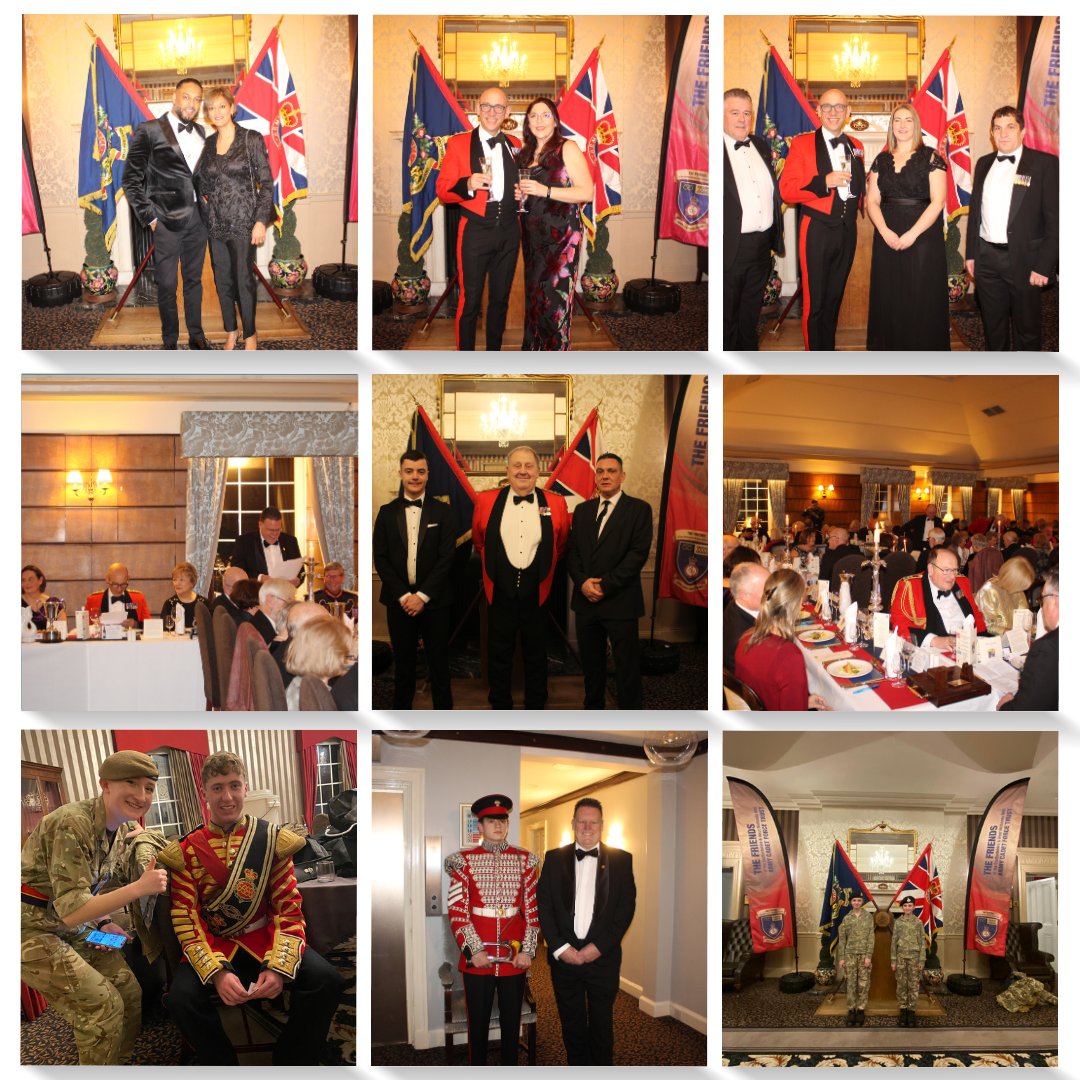 Our annual dinner hosted by the Friends was filled with elegance & camaraderie, guests donned their best attire showing their support. Laughter & conversation flowed freely, with moments of heart felt speeches and musical performances. @StaffsFriendsAC @ArmyCadetsUK @WMRFCA