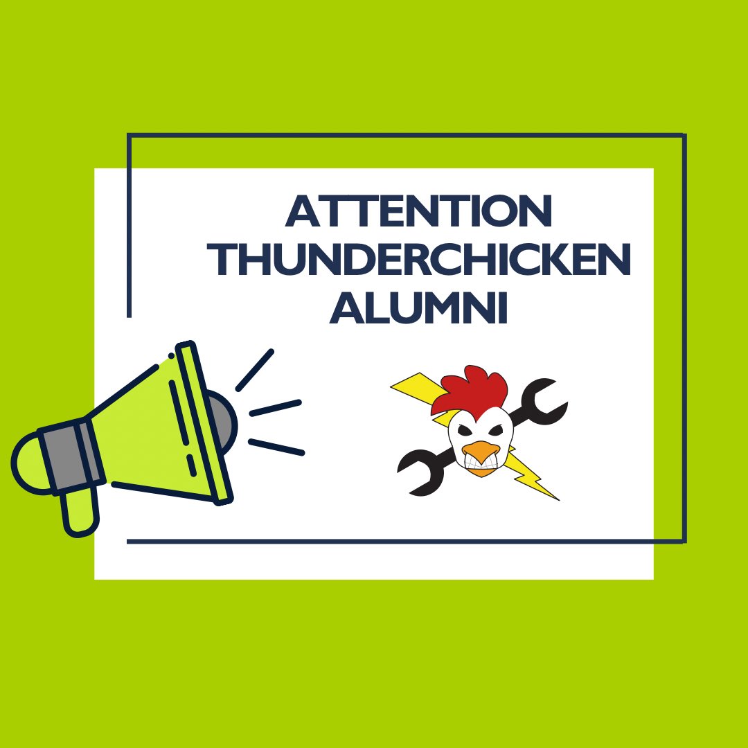 Calling all Team Macomb/Royal Fusion/ThunderChicken alumni!  We want to hear from you! Please help us build our alumni database by filling out our questionnaire here: bit.ly/217AlumniSurvey 
#morethanrobots #frc217 #frc #FIRST