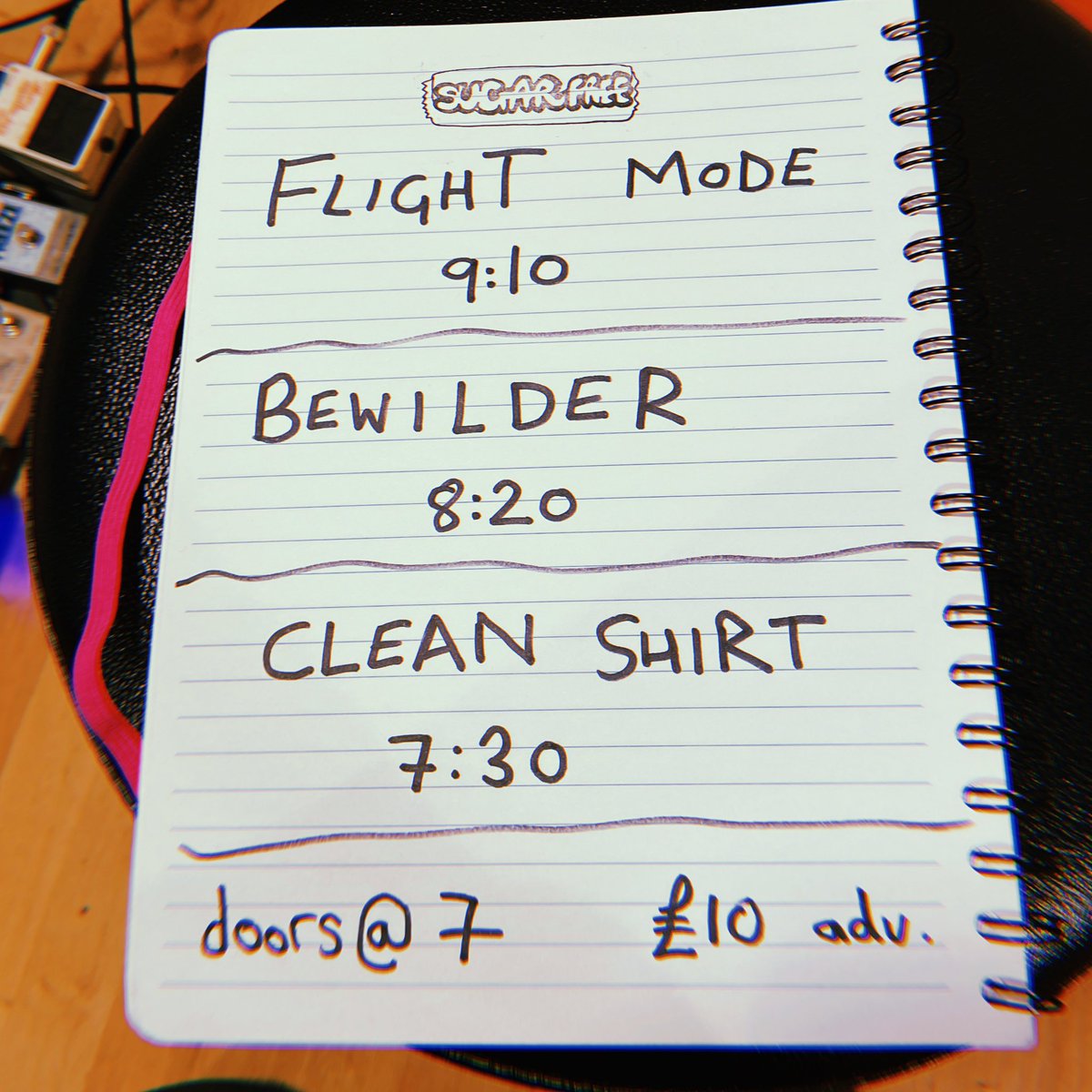 sugarfreeuk's tweet photo. TONIGHT! @flightmodeosl bring their lovely emo jams to The Prince Albert along with @bewilderband &amp; @itscleanshirt 🙌🏻 tickets available here: https://t.co/IWaGrGERGy https://t.co/s0Frynrl6Q