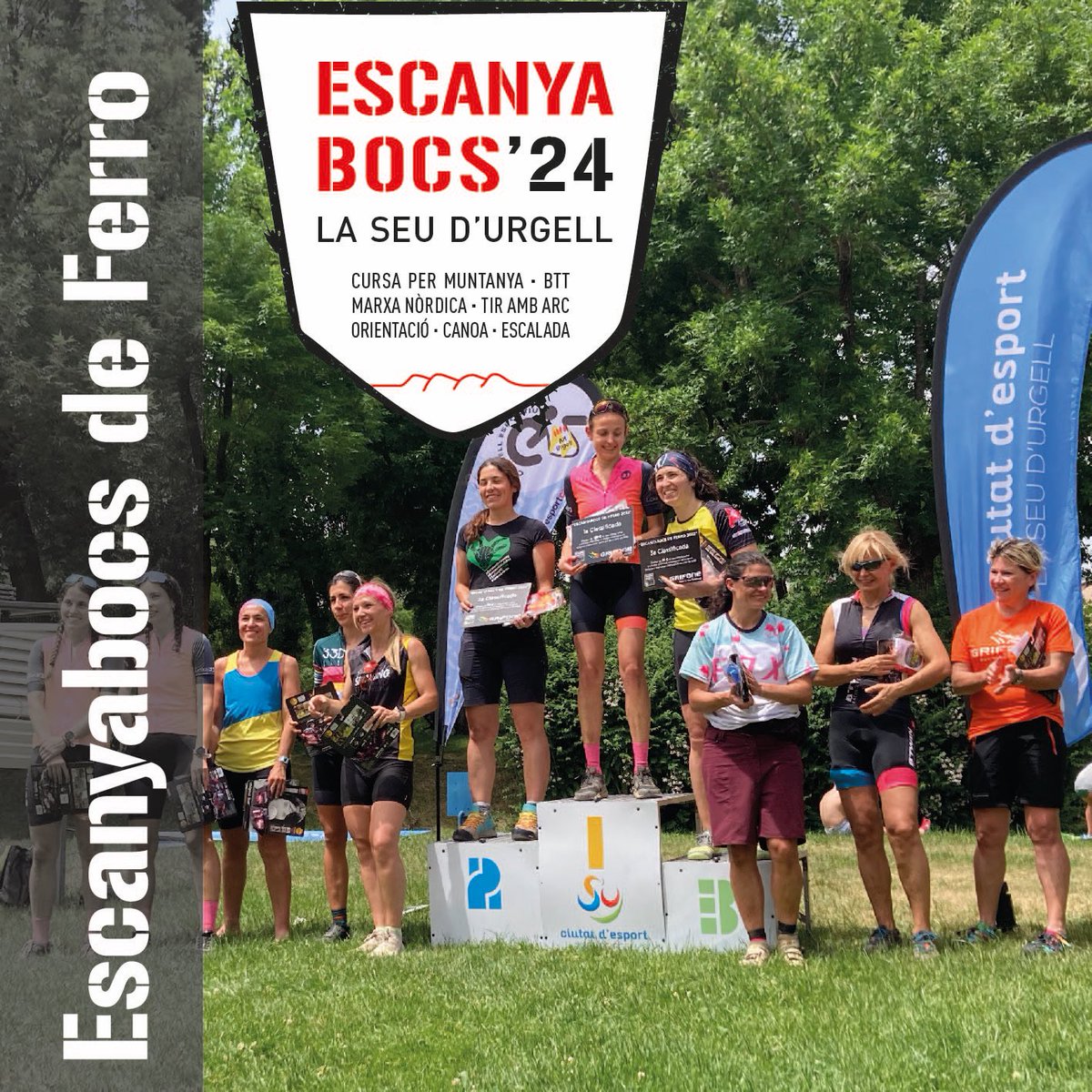 escanyabocs's tweet photo. Com ja sabeu, aquesta és l'única prova realment competitiva de l’Escanyabocs. Per aquest motiu, l'edició de l'Escanyabocs de Ferro '24 mantindrà el nivell d'exigència i posarà a prova els i les més preparats i preparades.
Reglament, inscripcions i info: https://t.co/2Ox3SEUdIr https://t.co/N3L6HkbgOa