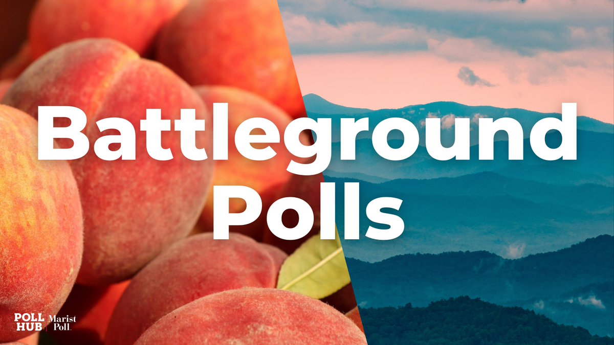 North Carolina & Georgia are considered battleground states in 2024 so we dig deep into the data from our new polls of both states to explain what Biden and Trump may not be thrilled to hear: maristpoll.com/podcast