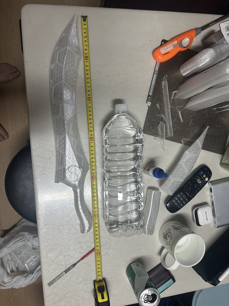 sylvesters73's tweet photo. 좀 더 크게 뽑을걸 하는 후회가 …
3Dprinting #페이트 #단장막야 #53cm #한손검 https://t.co/TIkKBiKevG