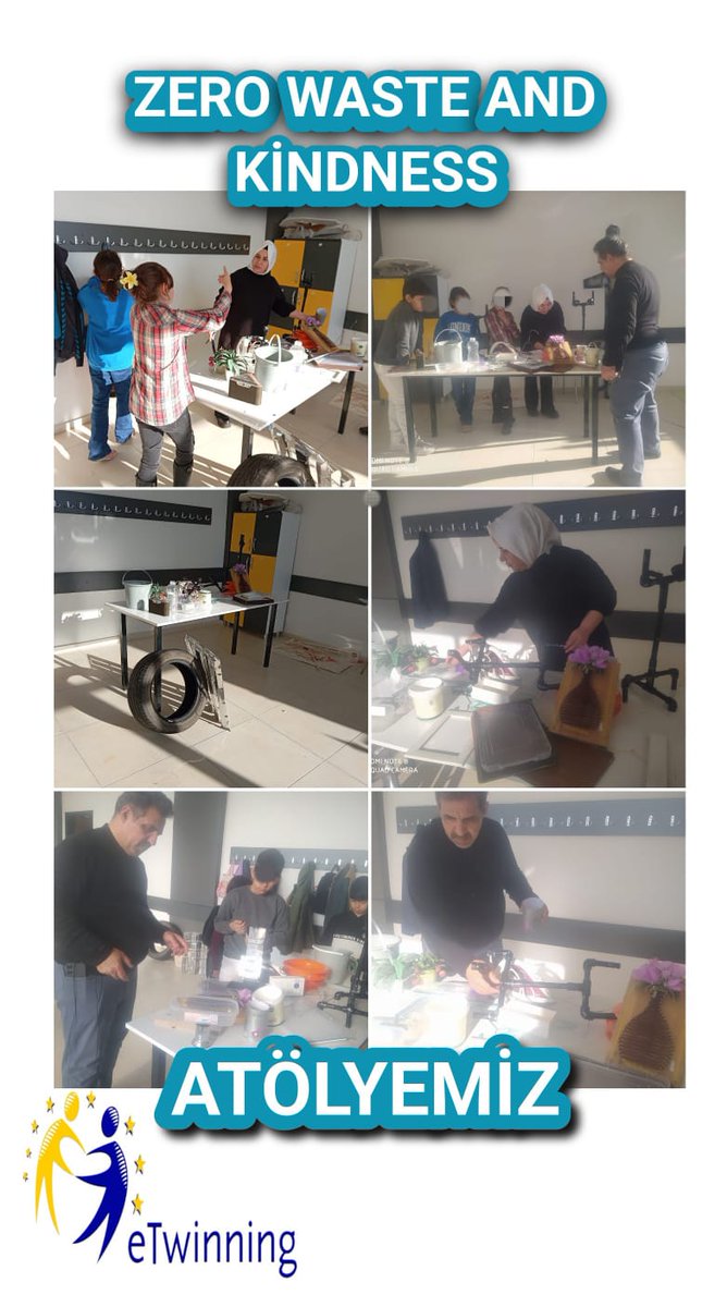 Kurumumuzda Teknoloji Tasarım öğretmenimiz Abdüllatif Kardaş ve proje danışmanımız Zeynep Arslan koordinesinde ögrencilerimizin katkılarıyla sıfır atık ekoloji atölyemiz de çalışmalar başlamıştır.