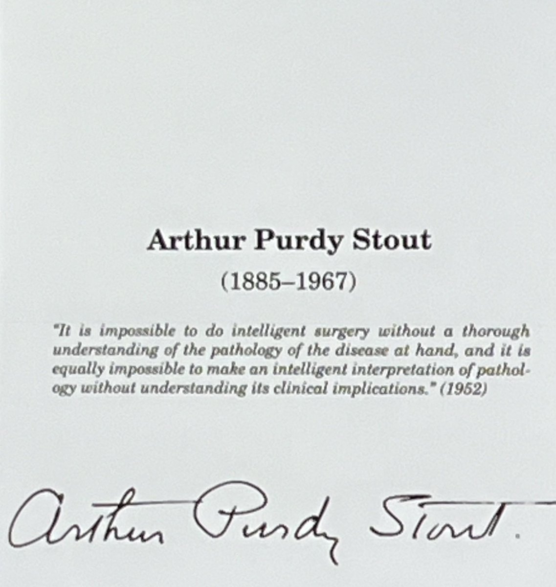 Johanna Savage, MD (@jmsavagemd) on Twitter photo Arthur Purdy Stout (<a href="/PurdyStout/">Arthur Purdy Stout Society</a>) Companion Meeting
#USCAP2024 #PathX #PathTwitter
Slide image from Dr. Esther Oliva’s APS Presentation Arthur Purdy Stout (<a href="/PurdyStout/">Arthur Purdy Stout Society</a>) Companion Meeting
#USCAP2024 #PathX #PathTwitter
Slide image from Dr. Esther Oliva’s APS Presentation