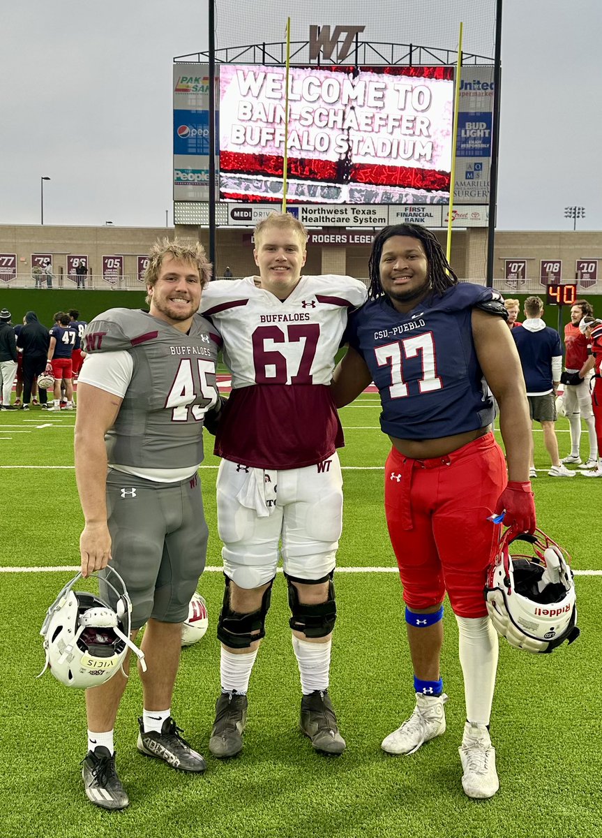 These @MidloPanthers got to reconnect at spring scrimmage yesterday! #winners @JTcavender44 @corbinG05 @TylerEthridge77