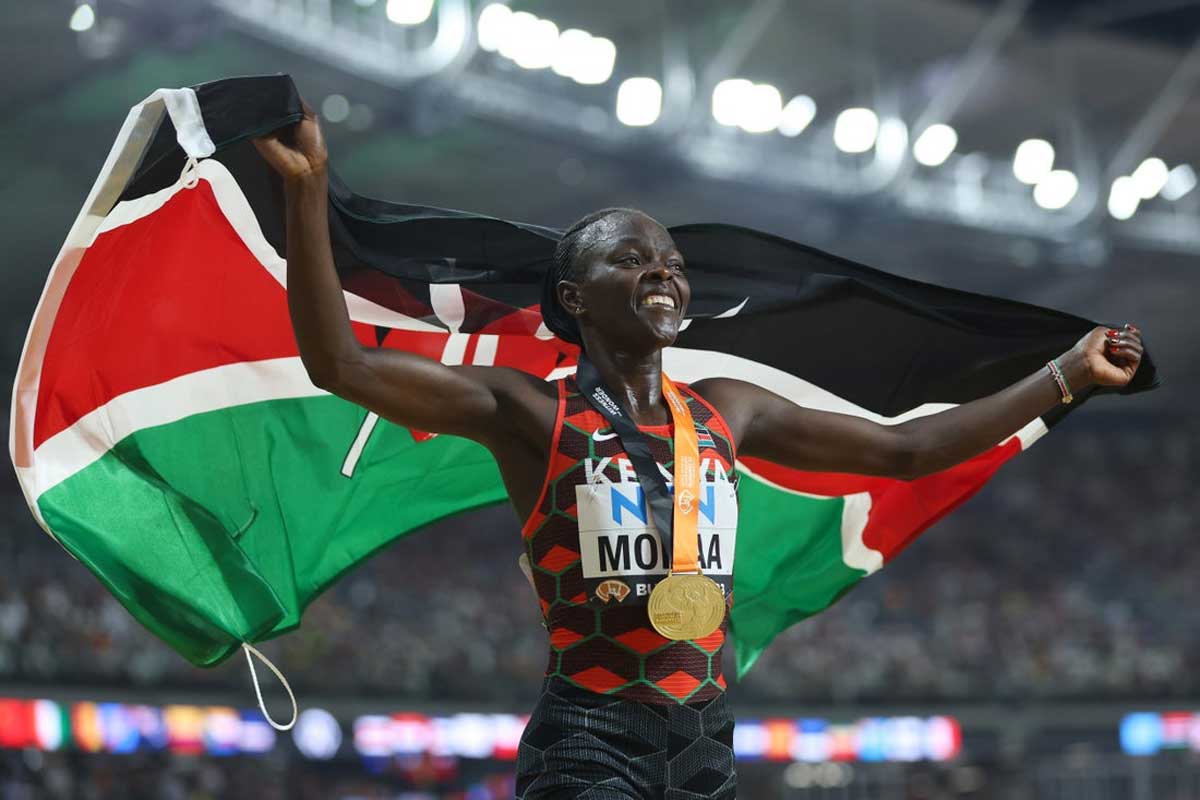 #Athlétisme : La kenyane Mary Moora remporte la médaille d'or du 800m dames (50,57) aux Jeux Africains 2024 à Accra au Ghana.

#AfricanGames2024 #accra2024📍