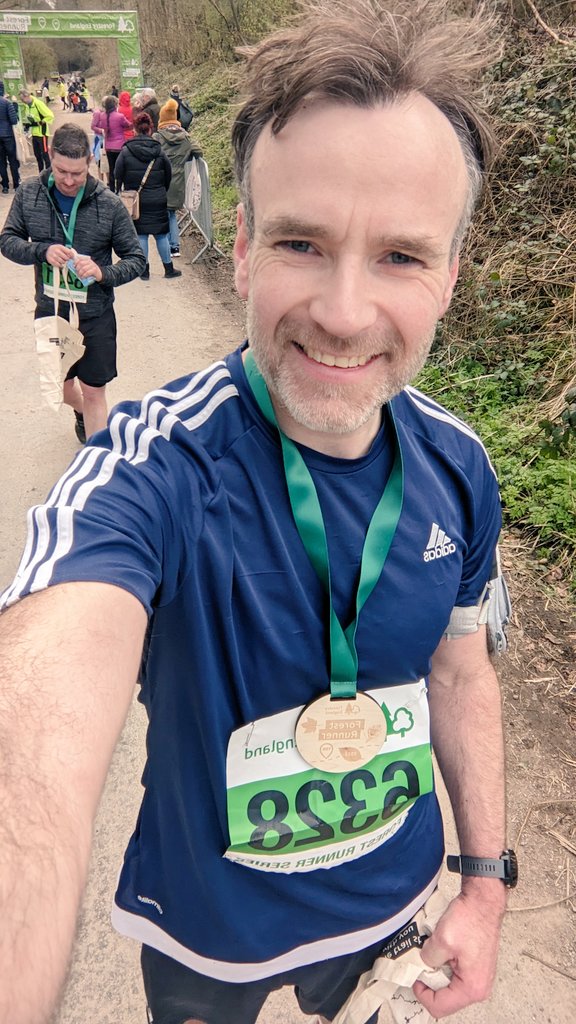 10k done at Dalby Forest this morning. Really great event. Loved it! X