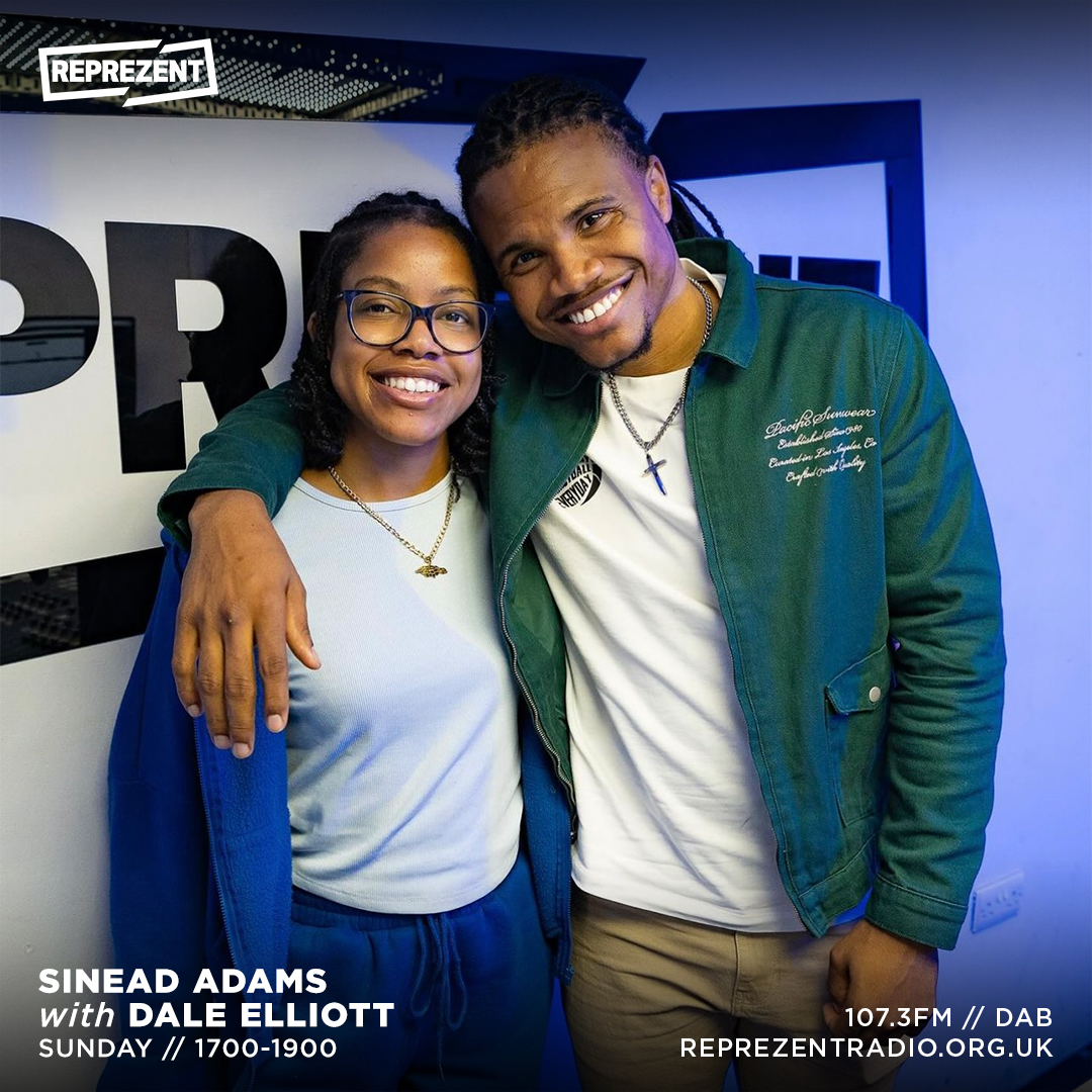 Reprezent 107.3FM (@reprezentradio) on Twitter photo 1700-1900
<a href="/SineadsMusic/">Sinead Adams</a>
Music from <a href="/khalia100/">KH⭐️LIA</a> <a href="/Tyllaaaaaaa/">Tyla</a> <a href="/callmeSallee/">CALLMESALLE</a> <a href="/sonsofsonix/">SONS OF SONIX</a> <a href="/IbeBellah/">Bellah✨</a> <a href="/milesfromkin_/">Miles from Kinshasa</a> <a href="/RasI_Musique/">Reggae Music Forever 💚💛❤️</a> & more
+ Joined by <a href="/daleelliottjr/">DALE ELLIOTT</a> to talk about Jamaica & his UK tour
107.3FM | DAB | REPREZENTRADIO.ORG.UK 1700-1900
<a href="/SineadsMusic/">Sinead Adams</a>
Music from <a href="/khalia100/">KH⭐️LIA</a> <a href="/Tyllaaaaaaa/">Tyla</a> <a href="/callmeSallee/">CALLMESALLE</a> <a href="/sonsofsonix/">SONS OF SONIX</a> <a href="/IbeBellah/">Bellah✨</a> <a href="/milesfromkin_/">Miles from Kinshasa</a> <a href="/RasI_Musique/">Reggae Music Forever 💚💛❤️</a> & more
+ Joined by <a href="/daleelliottjr/">DALE ELLIOTT</a> to talk about Jamaica & his UK tour
107.3FM | DAB | REPREZENTRADIO.ORG.UK