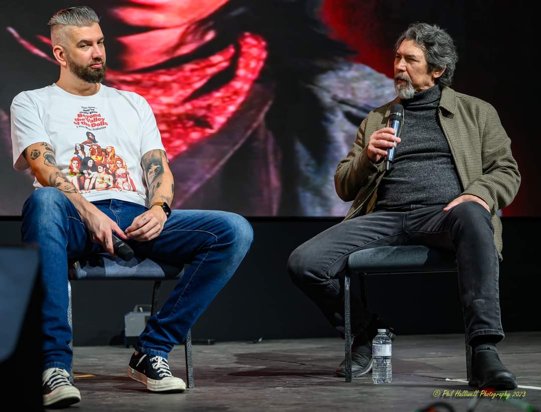 Another fantastic Q&amp;A from #ForTheLoveofHorror 2023 when <a href="/The_Kesslerboy/">Paul Davis</a> was joined by the legendary <a href="/LouDPhillips/">Lou Diamond Phillips</a> 

#LouDiamondPhillips #HorrorMovies #HorrorFamily #HorrorCommunity #ComicCon #Manchester