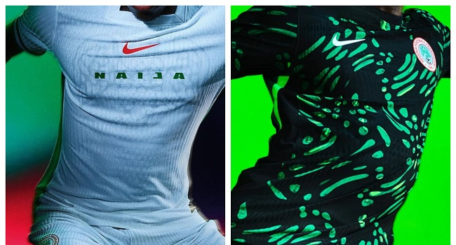 SammAudusoka's tweet photo. Super Eagles launch new Nike kits for World Cup showdown vs South Africa https://t.co/7JbUFBybLI #Nike #SadiqUmar #Nigeria #football #SouthAfrica #SuperEagles #NFF #WorldCup2026q #Benin https://t.co/1V7d0QLwDT