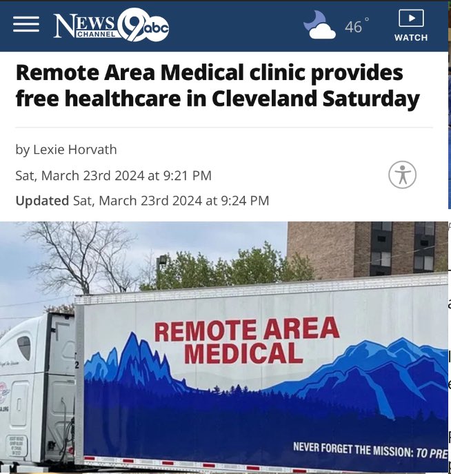 CLEVELAND, TN: It’s great that @ramusaorg shows up to provide much-needed health care to folks who can’t afford to see doctors otherwise— but even they’ll tell you it’s a shame they need to exist. #ExpandMedicaid #MedicareForAll 🇺🇸 newschannel9.com/news/local/rem…