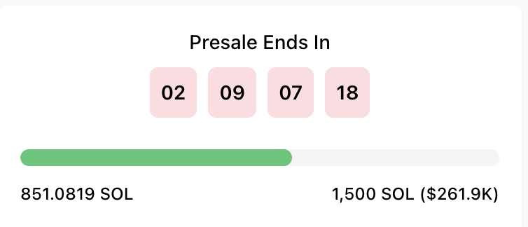 bohjjjj's tweet photo. 🟢📷 $LPP📷 IDO is Live 📷📷📷📷 🟢🟢🟢

$LPP💎The Number 1 #trending coin
$LPP💎 The fastest #IDO 
851/1500 $SOL
DO NOT MISS YOUR CHANCE  🚀📷📷📷 🚀
🐧📷 https://t.co/qFUkWSR5js…
#LPP #Pinksale #IDO #memecoin2024 #Potential100x #SolanaMemecoin #Solana #memecoin https://t.co/Tg6b9CnbQG