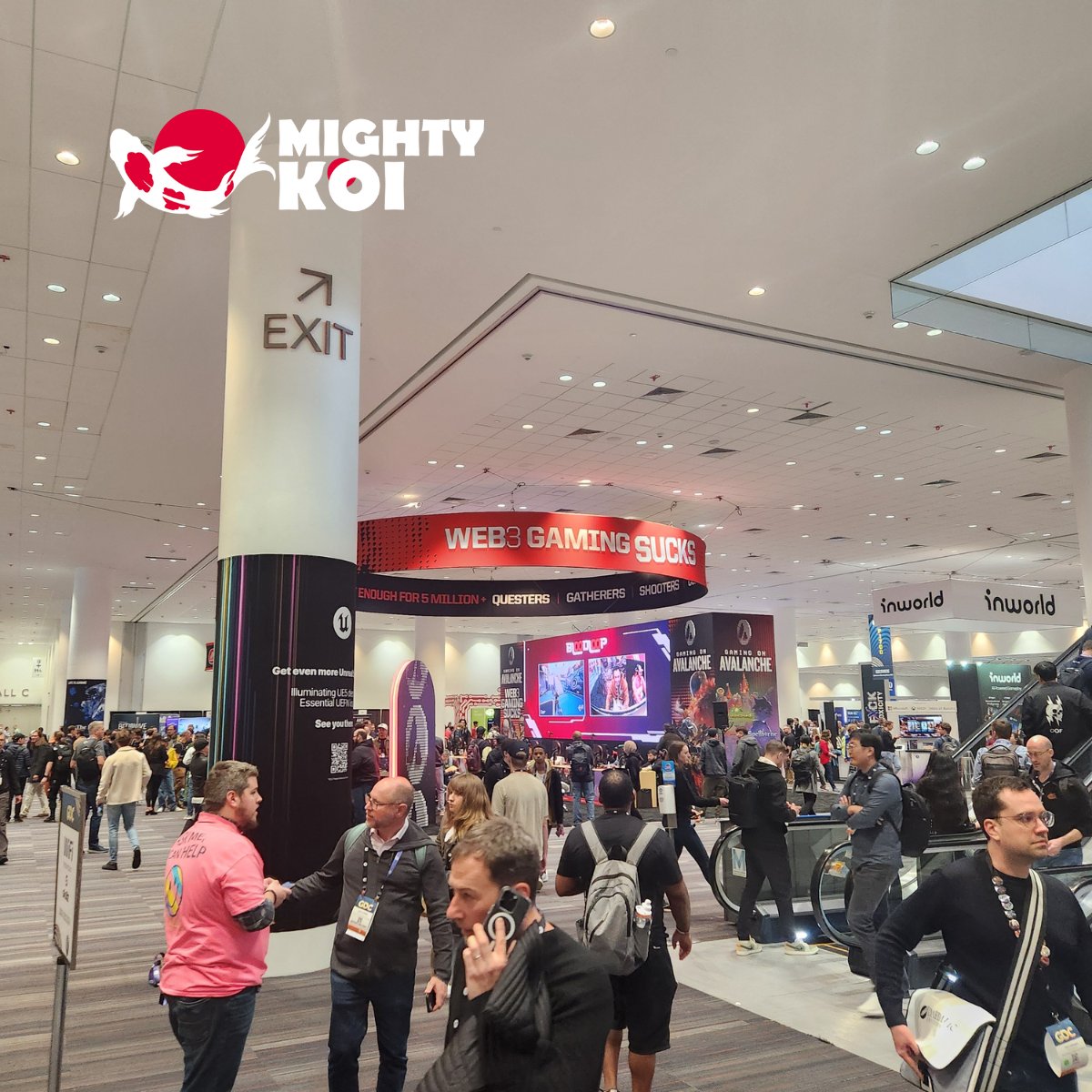 Mighty Koi (@mightykoistudio) on Twitter photo <a href="/MightyKoiStudio/">Mighty Koi</a> had a blast at <a href="/Official_GDC/">Game Developers Conference</a> in San Francisco! Excited about the partnerships and collaborations ahead! Stay tuned for more! 🌊🐟 #MightyKoiTeam #GDC2024 #GameDev #Networking #Innovation #Inspiration <a href="/MightyKoiStudio/">Mighty Koi</a> had a blast at <a href="/Official_GDC/">Game Developers Conference</a> in San Francisco! Excited about the partnerships and collaborations ahead! Stay tuned for more! 🌊🐟 #MightyKoiTeam #GDC2024 #GameDev #Networking #Innovation #Inspiration