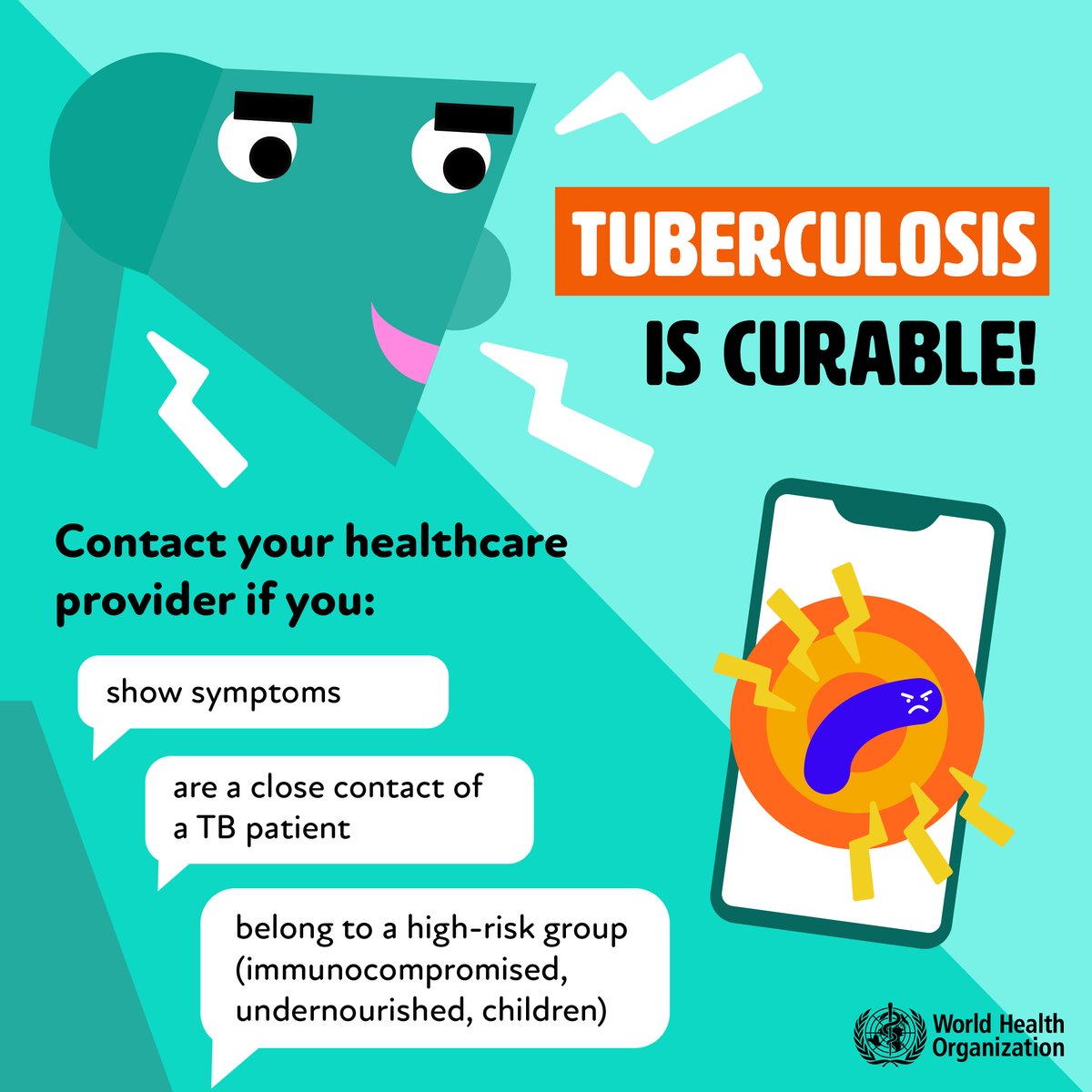 24 March marks #WorldTBDay 🩵 The theme ‘Yes! We can end TB!’ – conveys a message of hope that getting back-on-track to turn the tide against the TB epidemic is possible through high level leadership, increased investments and faster uptake of new WHO recommendations.