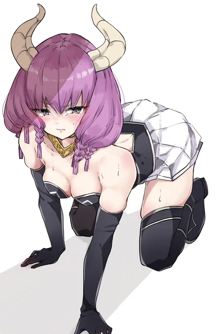 skebご依頼、ありがとうございますアウラ様(キャラだけ差分ver) 